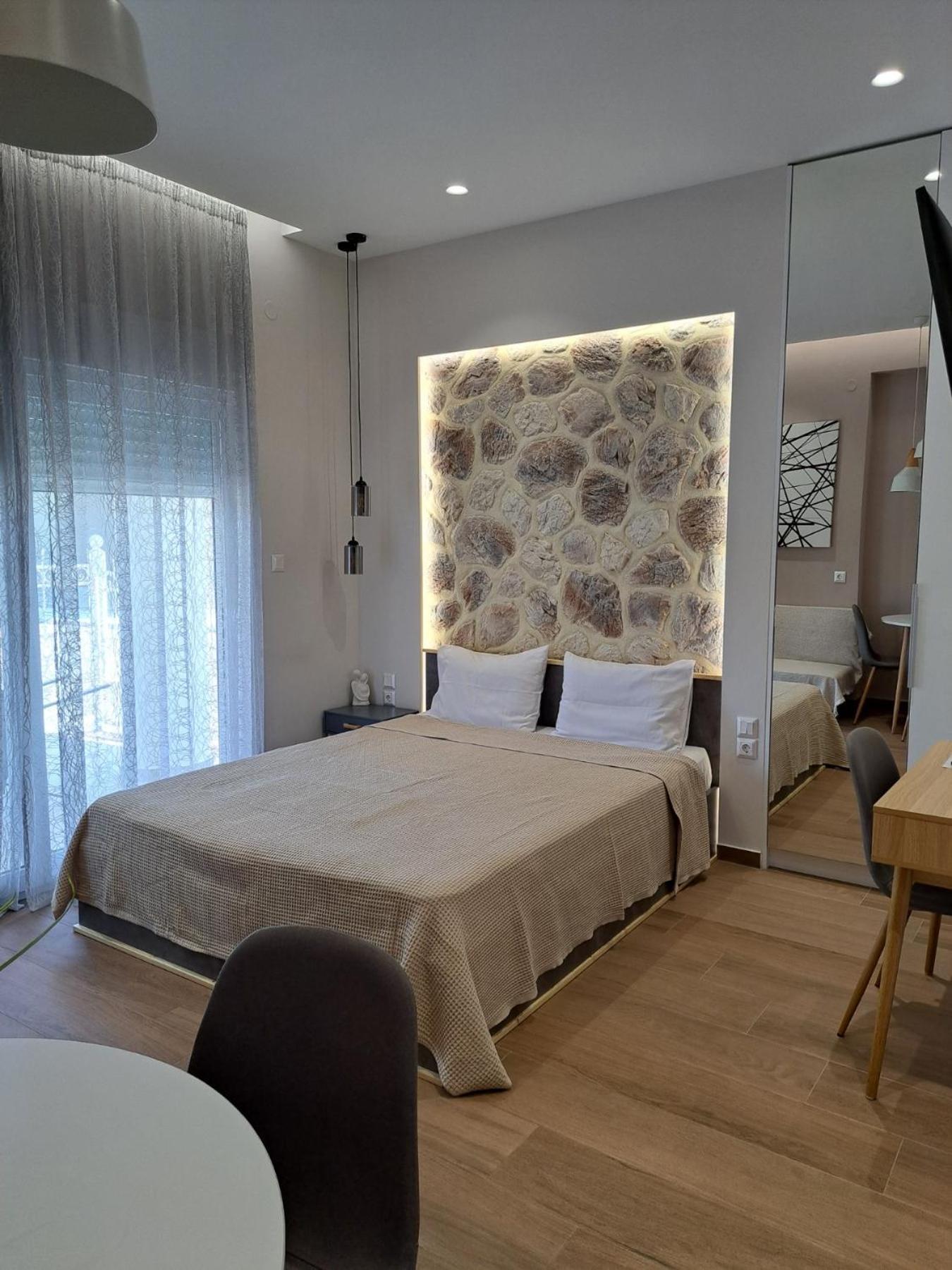 Eclectic Studio With Stone Volos Exterior photo